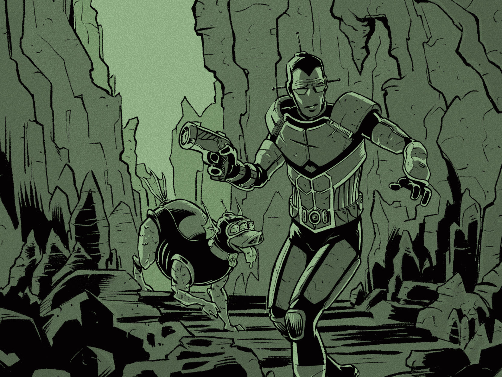 Spaceman and Bloater